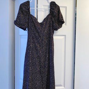 Missguided Floral Print Maxi Dress